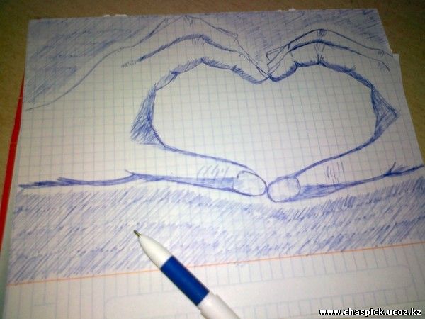 Рисунки для девушки своими руками 827